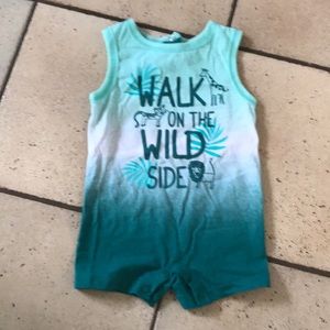 6 to 12 months George Brand tank top onesie